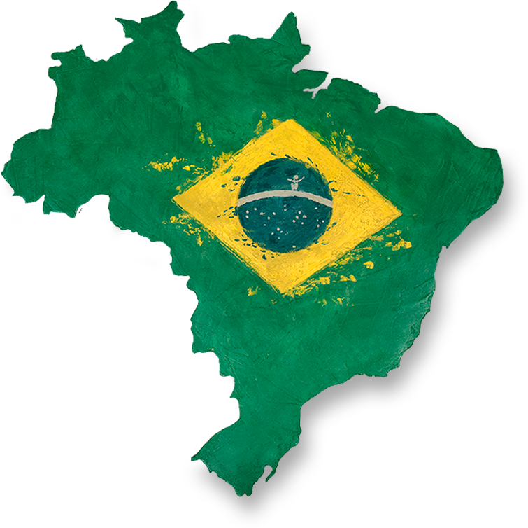 Carte du brésil